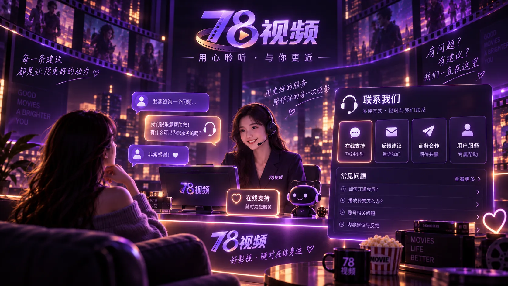 78福利视频内容反馈说明
